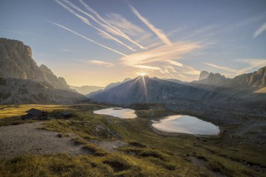 Trentino 'daki Tre cime di Lavaredo.