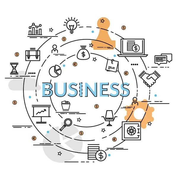 Düz renkli tasarım konsepti iş. Infographic yaratıcı ürünler yapma fikri.