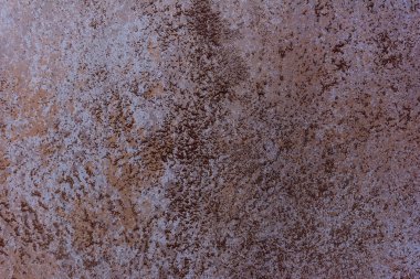 Detailed texture of old rusted wall clipart