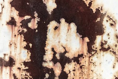Brown rusted surface abstract background clipart