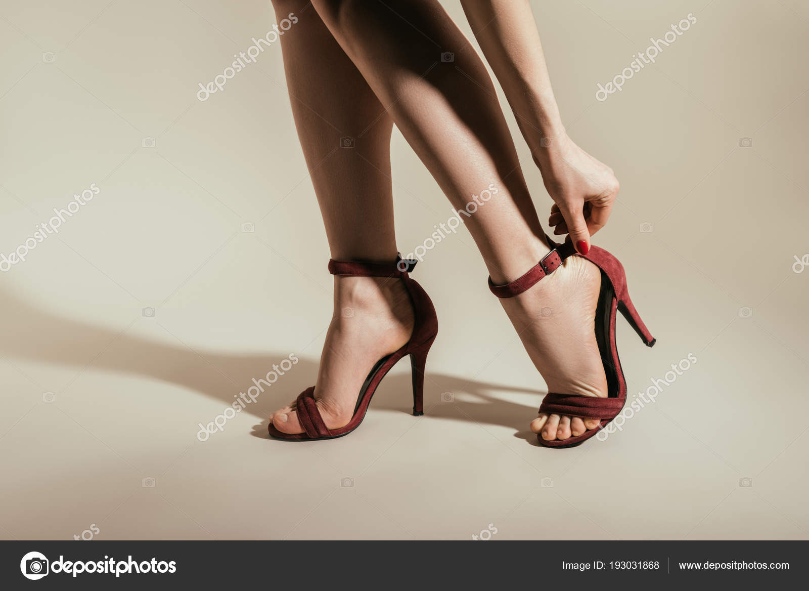 HAOTAGS Womens Fashion High Heel Sandals- Cross Strap Buckle Strap Heels  Casual Summer Shoes Black Size 4.5 - Walmart.com