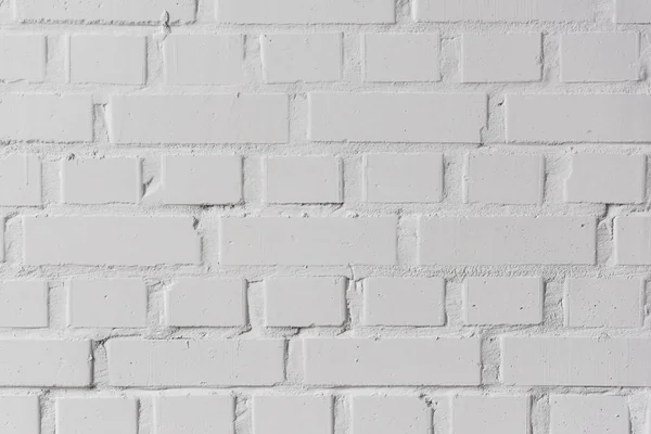 Blanc briques mur texture fond — Photo de stock