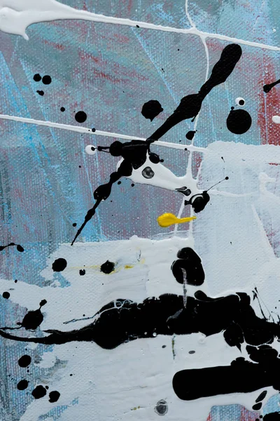Ölfarbflecken auf abstraktem Hintergrund — Stockfoto