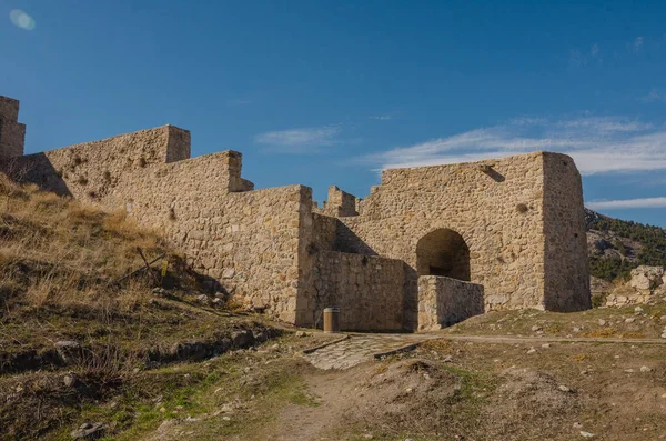 Amasya Kalesi. Harsene kalesidir, Amasya, Kuzey Türkiye'de bulunan bir kale. — Stok fotoğraf