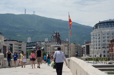 Skopje, Makedonya Cumhuriyeti başkenti ve en büyük şehridir. Bu ülkenin siyasi, ekonomik, kültürel ve akademik merkezidir