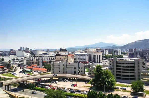 Üsküp Şehri 'nin kale Kalesi 'nden görünümü 