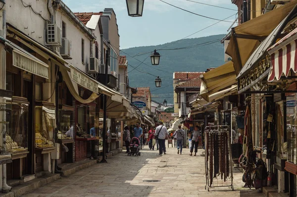 Старого базару Скоп'є Ліцензійні Стокові Фото