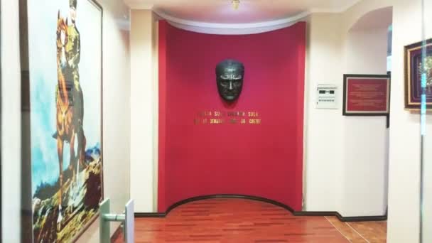 Ataturk pokoju Memorial w Bitola, Macedonia — Wideo stockowe