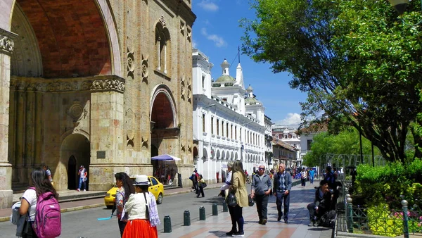 Cuenca Ecuador Januar 2020 Blick Auf Die Neue Kathedrale Oder — Stockfoto