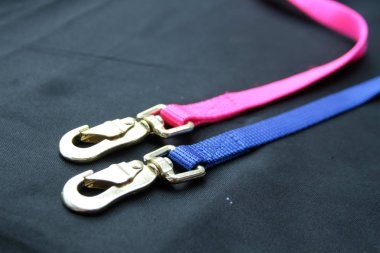 Siyah backgro köpek ve pirinç kancaya için tasma hakkında evde beslenen hayvan levazım