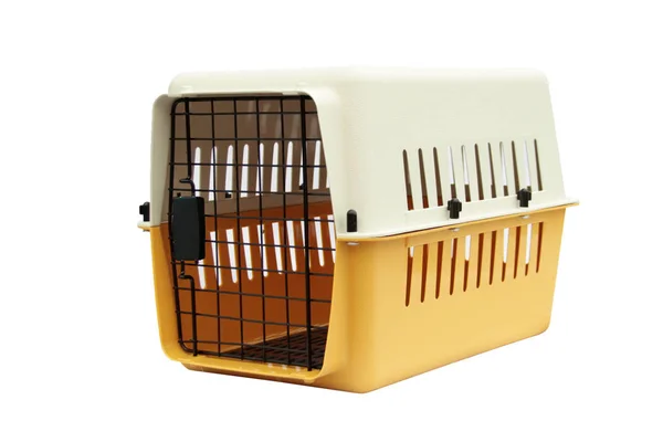 Forniture per animali domestici su Pet carrier per viaggiare con un animale domestico — Foto Stock