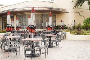 Kafe ve Restoran kapalı oturma grubu.