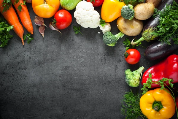 Fresh farmer vegetables. — Stock Photo, Image