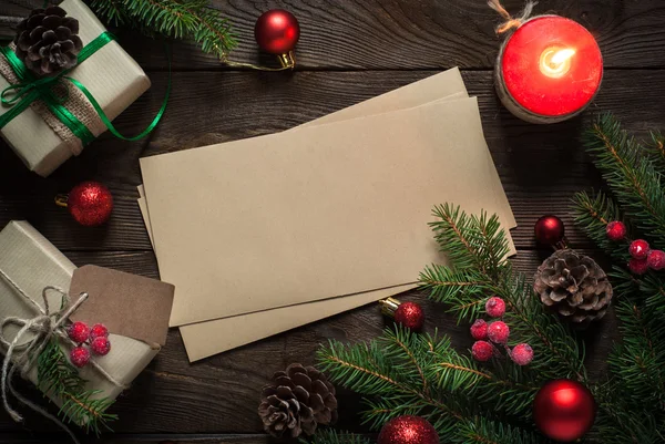 Escribir cartas a Santa . — Foto de Stock