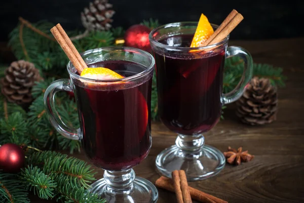 Christmas Mulled wine — Stock Photo, Image