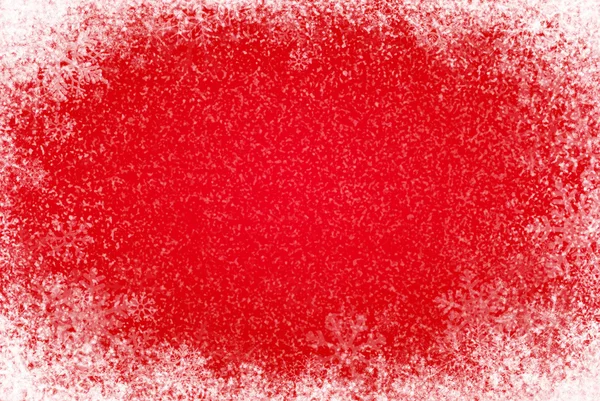 Vintern röd bakgrund — Stockfoto