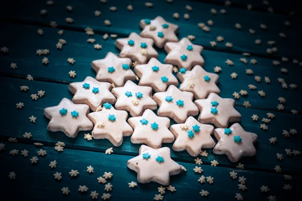 Julen bakning koncept. Cookies. — Stockfoto