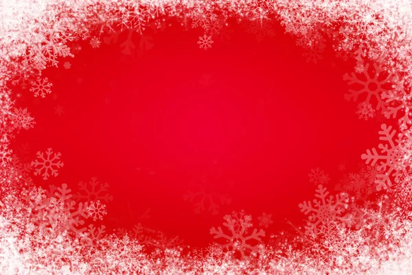 冬の赤い背景 — ストック写真