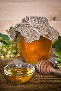 Doğal ıhlamur bal.