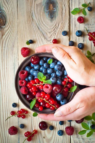 Various  summer berries — Stock Photo, Image