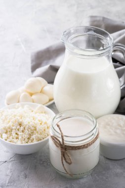 Süt ve süt ürünleri seçimi
