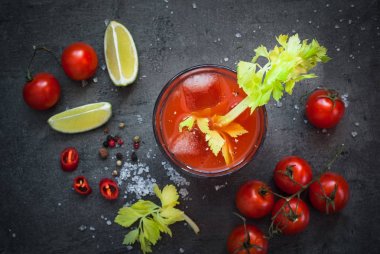 Bloody Mary coktail. 