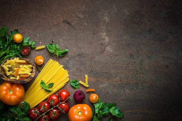 Italian food background. — Stock Photo, Image