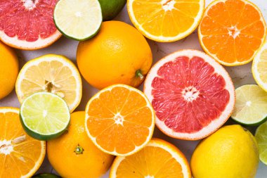 Taze narenciye meyve ürün yelpazesine siyah. 