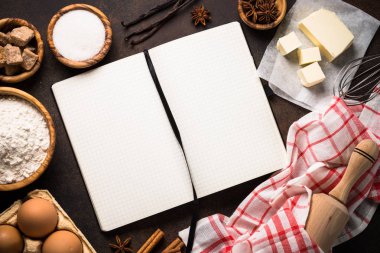 Pişirme yemek pişirmek için malzemeler