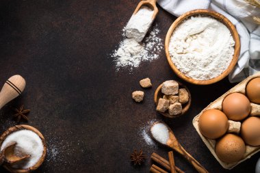 Pişirme yemek pişirmek için malzemeler