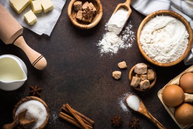 Pişirme yemek pişirmek için malzemeler