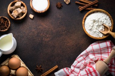 Pişirme yemek pişirmek için malzemeler