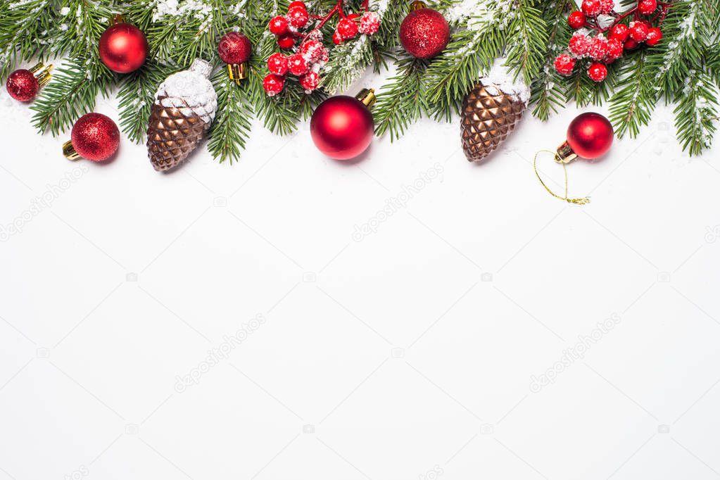 Christmas background on white. — 스톡 사진 © Nadianb #171542504