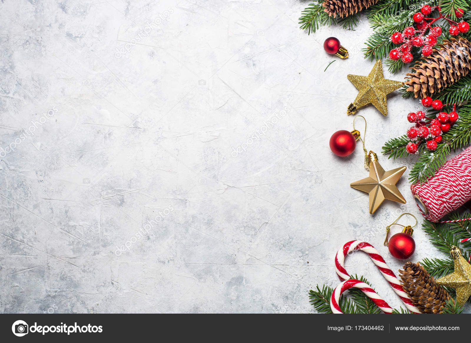 Weihnachten Hintergrund auf weiß. — Stockfoto © Nadianb #173404462