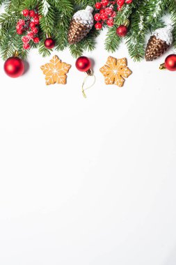 İzole Noel arka plan.