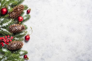 Süslemeli Noel arkaplanı. 