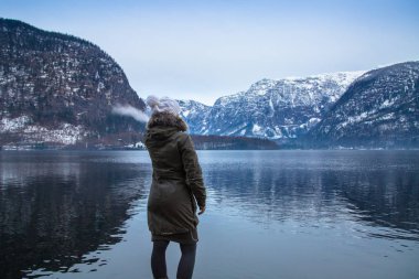 Hallstatter bkz: kış görünümü.