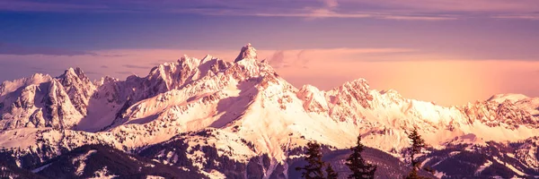 Austrian alps panorama — Stock Photo, Image