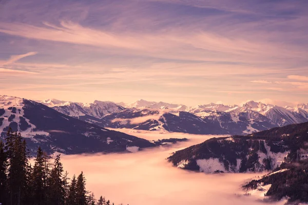 Austrian alps panorama — Stock Photo, Image