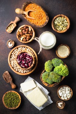 Vegan protein kaynağı. 
