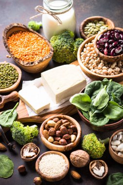 Vegan protein kaynağı. 