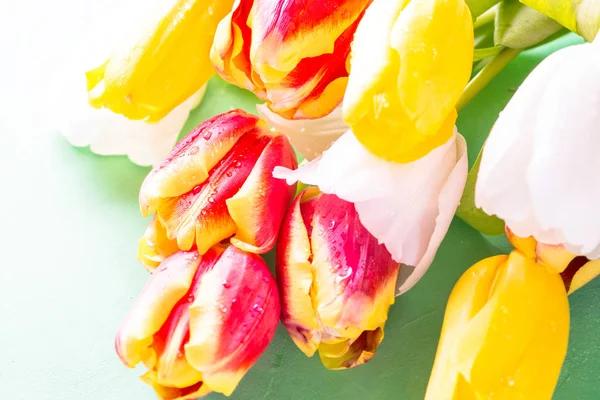 Цветочный букет тюльпана . — стоковое фото