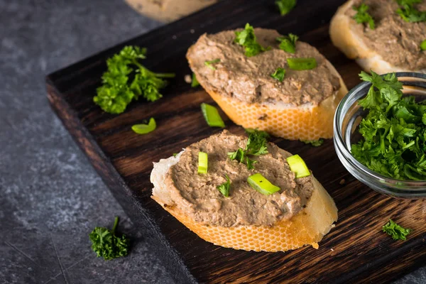 Pate from beef liver. — Stock Photo, Image