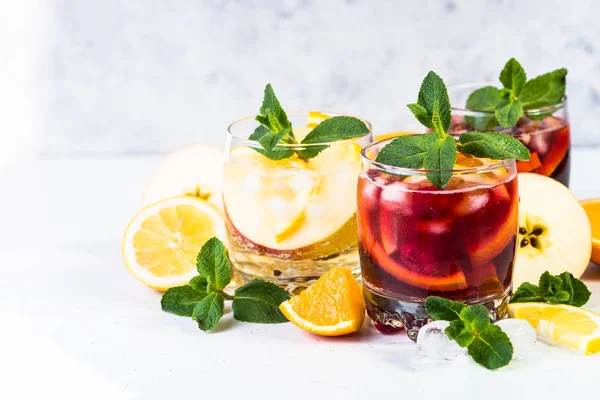 Sangria set on white. — Stock Photo, Image