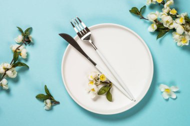 Çiçek manzaralı bahar tablosu ayarları.