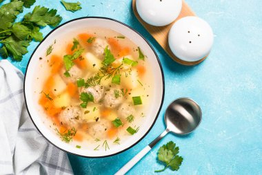 Sebzeli köfte çorbası..