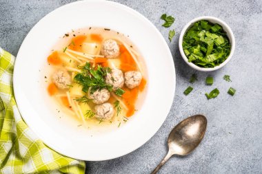 Sebzeli köfte çorbası..