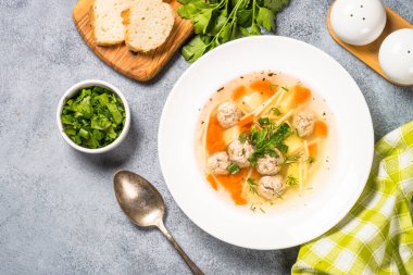 Sebzeli köfte çorbası..