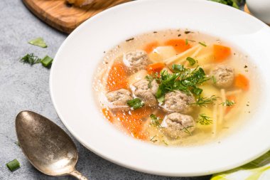 Sebzeli köfte çorbası..