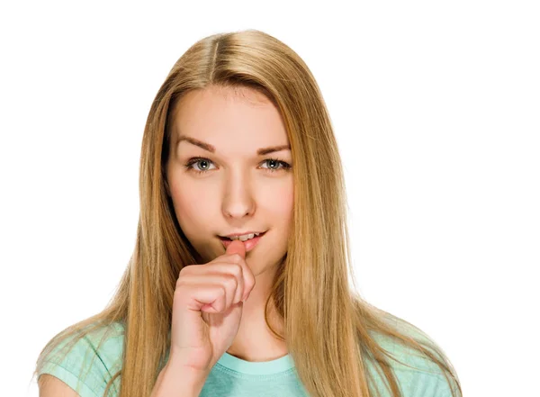 Clicking nail sign — Stock Photo, Image